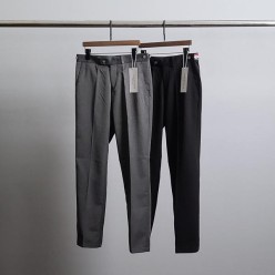 톰* 삼선 옆단추 슬랙스 팬츠