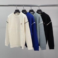 메* 마르지엘라 폭스헤드 라인 와플 니트