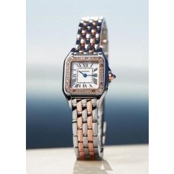 까*** 팬더 드 까*** 워치 로즈골드 콤비 다이아