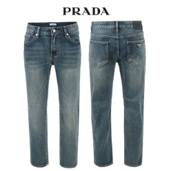 프** 더티틴 데님 슬림핏 팬츠