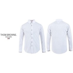 톰* 삼선 소매라인 셔츠