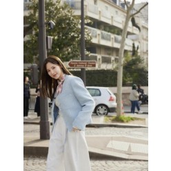 에*** 플라워홀스 핑크 스카프