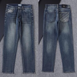 디* 오블리크 포켓 워싱스판 데님진수입최고급(봄제품)