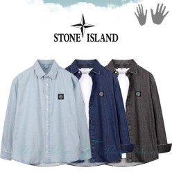 스* 오버핏 데님 셔츠