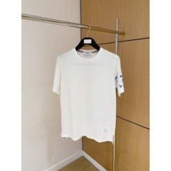 톰* 자수코튼 반팔 티셔츠