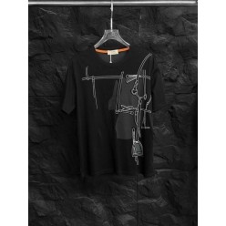 에*** 그래피티 실켓 반팔 티셔츠