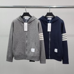 톰* 4바 룩백 후드 집업 자켓