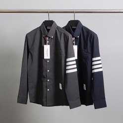 톰* 사선완장 다크 셔츠