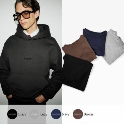 생** 로고 자수 후드