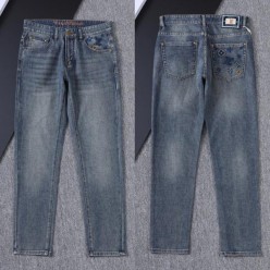 루* 멀티 자수 워싱스판 데님진수입최고급(봄제품)