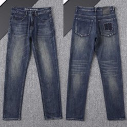 로** 아나그램 로고자수 워싱스판 데님진수입최고급(봄제품)