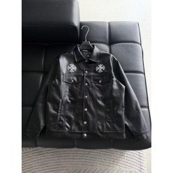 크* 레더 오버 바시티 자켓(고급버전)