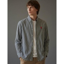 아* 스몰 체인 레드 하트 꾀흐 셔츠수입최고급