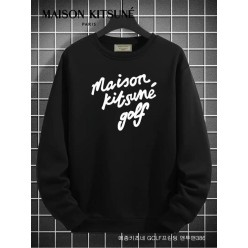 메* 키츠네 GOLF 프린팅 맨투맨 386