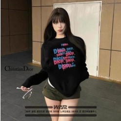 디* 레터링 리피트 로고 디자인 긴팔티셔츠 (시보리없음)