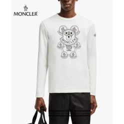 미키 로고 디자인 긴팔티셔츠 (시보리없음)