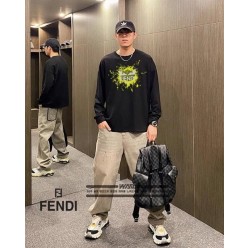 펜* 물감 EYES 패턴 디자인 긴팔티셔츠 (시보리없음)