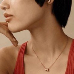 에*** 팝아슈 미니 투톤 목걸이수입최고급