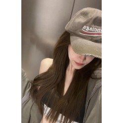 발**** 웨이브 로고 자수 폴리티컬 빈티지 볼캡수입