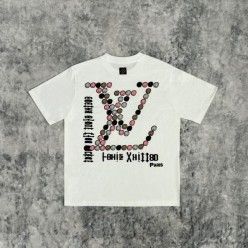 루* x CPFM 25 스마일 프린트 로고 반팔티셔츠  수입