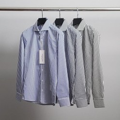 톰* 히든삼선 스트라이프 셔츠