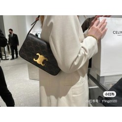 셀** 고급 트리오페 샤이니 숄더백