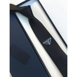 프** 삼각로고 실크 넥타이