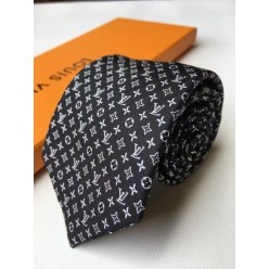 루* 모노그램 실크 넥타이