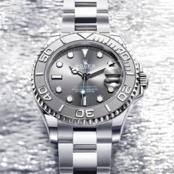 로** 요트마스터1 그레이 다이얼