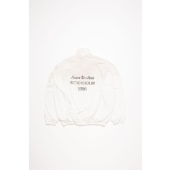 아** 백로고 워싱 자켓