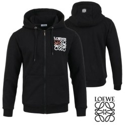 로** 아나그램 자수 후드집업