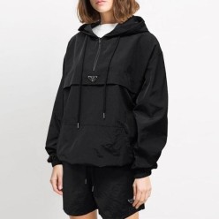 프** 플레이트 후드아노락