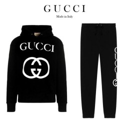 구* 빅로고 커플 후드셋트