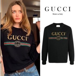 구* 페이크 로고 커플 맨투맨