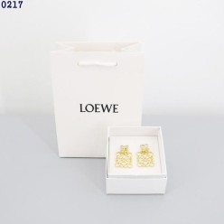 로** 모던 로고 디자인 드롭 귀걸이