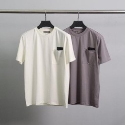 보** 레더패치포켓 반팔티