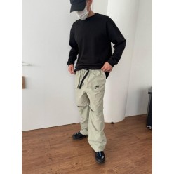 나** 벨티드 지퍼 팬츠(반바지)