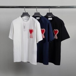 아* 빅하트패치 코튼 반팔티