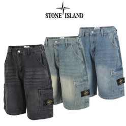 스* 6부 뒷밴딩 카고 버뮤다 팬츠