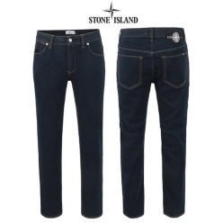 스* 진청 논페이드 일자 스판 데님 팬츠