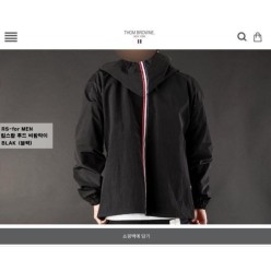 톰* 립스탑 후드 바람막이