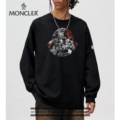 야자수 패턴 디자인 긴팔티셔츠 (시보리없음)