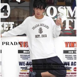 프** 밀라노 패턴 디자인 긴팔티셔츠 (시보리없음)