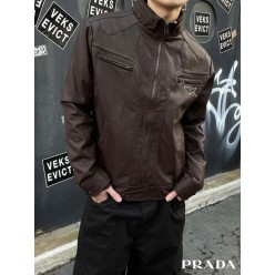 프** 비건 투지퍼 레더자켓