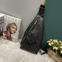 루* 블랙모노 듀오 슬링백