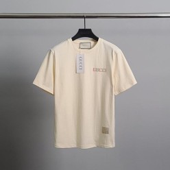 구* 패치 가슴프린팅 코튼 반팔티