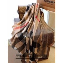 버** 미니멀 체크 양면 머플러