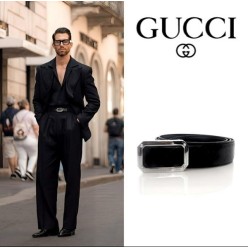 구* 사각로고 벨트