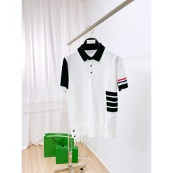 톰* pk 배색 니트반팔