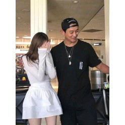 크* osaka 로고 반팔